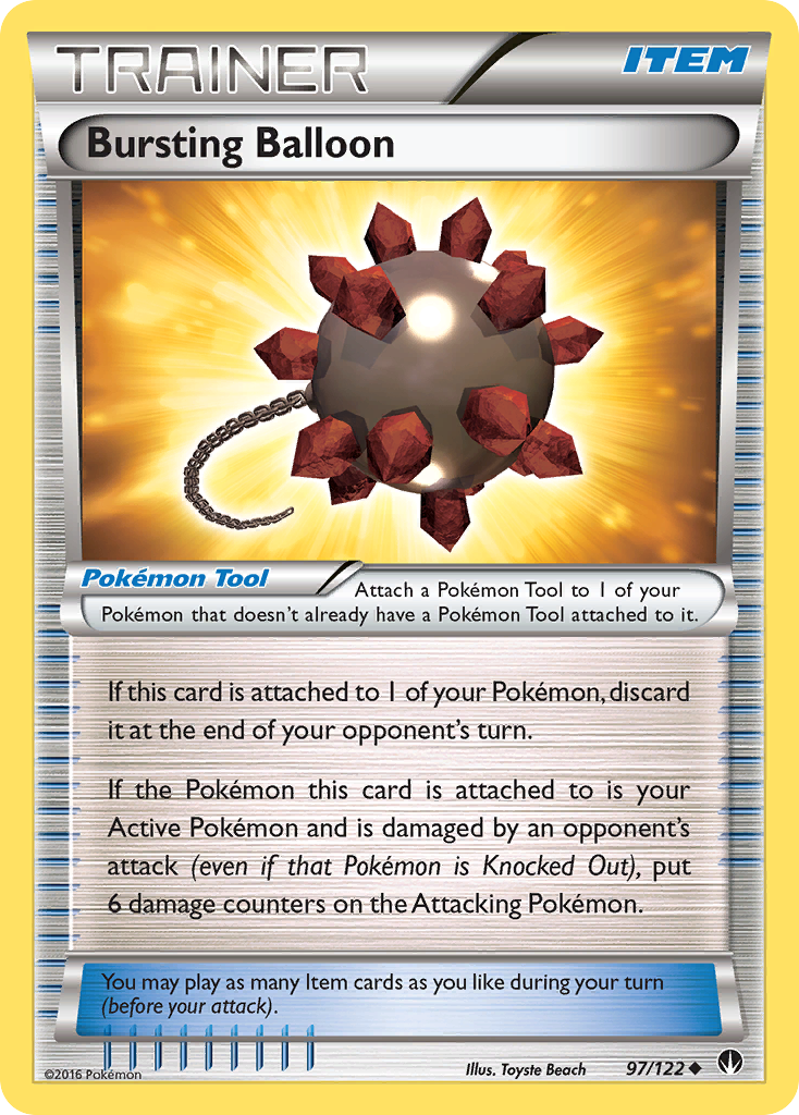 Bursting Balloon (97/122) [XY: BREAKpoint] | Mega City Incorporated