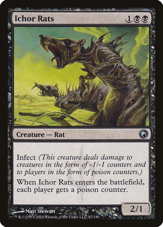 Ichor Rats [Scars of Mirrodin] | Mega City Incorporated