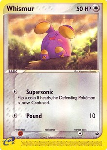 Whismur (019) (Cosmos Holo) [Nintendo: Black Star Promos] | Mega City Incorporated