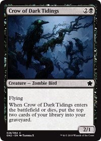 Crow of Dark Tidings [Magic Game Night 2019] | Mega City Incorporated