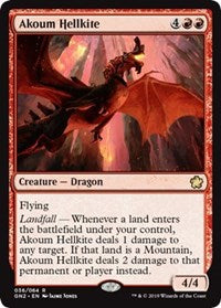 Akoum Hellkite [Magic Game Night 2019] | Mega City Incorporated