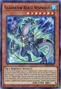 Gladiator Beast Vespasius (CHIM-ENSP1) [CHIM-ENSP1] Ultra Rare | Mega City Incorporated