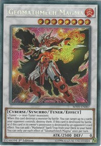 Geomathmech Magma [MYFI-EN007] Secret Rare | Mega City Incorporated