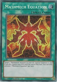 Mathmech Equation [MYFI-EN010] Secret Rare | Mega City Incorporated