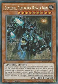 Dovelgus, Generaider Boss of Iron [MYFI-EN029] Secret Rare | Mega City Incorporated