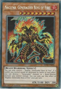 Naglfar, Generaider Boss of Fire [MYFI-EN030] Secret Rare | Mega City Incorporated