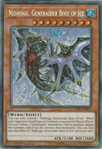 Nidhogg, Generaider Boss of Ice [MYFI-EN031] Secret Rare | Mega City Incorporated