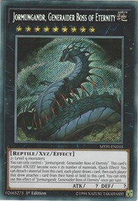 Jormungandr, Generaider Boss of Eternity [MYFI-EN033] Secret Rare | Mega City Incorporated