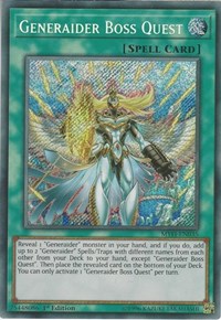 Generaider Boss Quest [MYFI-EN035] Secret Rare | Mega City Incorporated