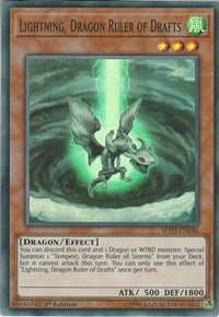 Lightning, Dragon Ruler of Drafts [MYFI-EN046] Super Rare | Mega City Incorporated