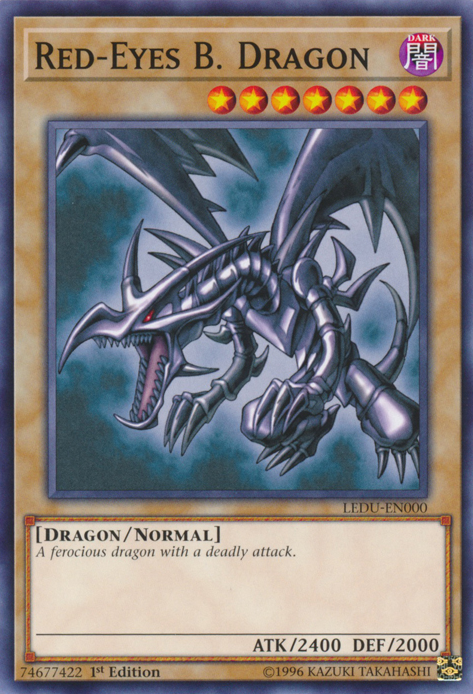 Red-Eyes B. Dragon [LEDU-EN000] Common | Mega City Incorporated