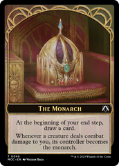 The Monarch // Shapeshifter Double-Sided Token [March of the Machine Commander Tokens] | Mega City Incorporated