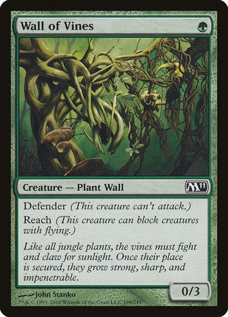 Wall of Vines [Magic 2011] | Mega City Incorporated