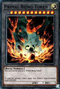 Primal Being Token [OP12-EN026] Super Rare | Mega City Incorporated