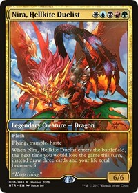 Nira, Hellkite Duelist [Unique and Miscellaneous Promos] | Mega City Incorporated