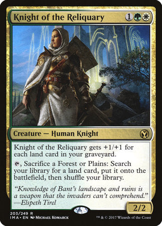 Knight of the Reliquary [Iconic Masters] | Mega City Incorporated