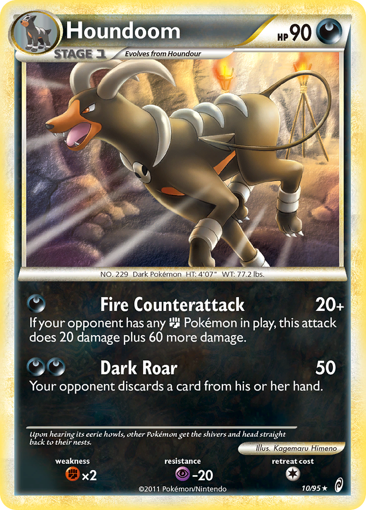 Houndoom (10/95) [HeartGold & SoulSilver: Call of Legends] | Mega City Incorporated