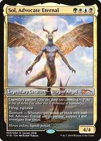 Sol, Advocate Eternal [Unique and Miscellaneous Promos] | Mega City Incorporated