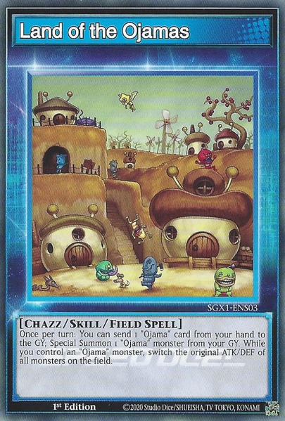 Land of the Ojamas [SGX1-ENS03] Common | Mega City Incorporated