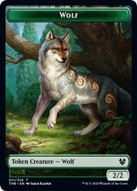 Wolf Token [Theros Beyond Death] | Mega City Incorporated