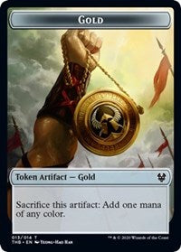 Gold Token [Theros Beyond Death] | Mega City Incorporated