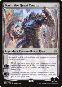 Karn, the Great Creator [Promo Pack: Theros Beyond Death] | Mega City Incorporated