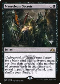 Mausoleum Secrets [Promo Pack: Theros Beyond Death] | Mega City Incorporated