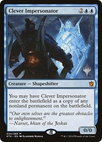 Clever Impersonator [Promo Pack: Theros Beyond Death] | Mega City Incorporated
