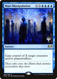 Mass Manipulation [Promo Pack: Theros Beyond Death] | Mega City Incorporated