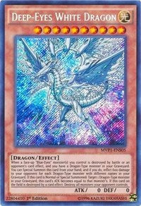 Deep-Eyes White Dragon [MVP1-ENS05] Secret Rare | Mega City Incorporated