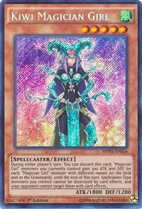 Kiwi Magician Girl [MVP1-ENS16] Secret Rare | Mega City Incorporated