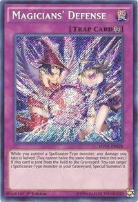 Magicians' Defense [MVP1-ENS28] Secret Rare | Mega City Incorporated