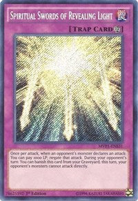 Spiritual Swords of Revealing Light [MVP1-ENS31] Secret Rare | Mega City Incorporated