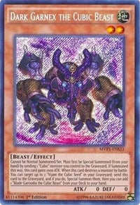 Dark Garnex the Cubic Beast [MVP1-ENS33] Secret Rare | Mega City Incorporated