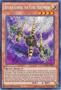 Buster Gundil the Cubic Behemoth [MVP1-ENS35] Secret Rare | Mega City Incorporated