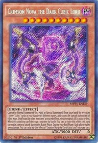 Crimson Nova the Dark Cubic Lord [MVP1-ENS39] Secret Rare | Mega City Incorporated