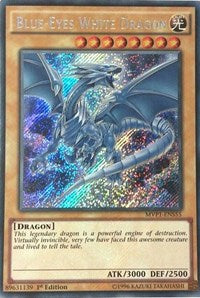 Blue-Eyes White Dragon [MVP1-ENS55] Secret Rare | Mega City Incorporated