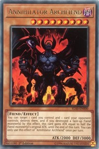 Annihilator Archfiend [IGAS-EN000] Rare | Mega City Incorporated