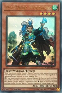 Ancient Warriors - Virtuous Liu Xuan [IGAS-EN011] Ultra Rare | Mega City Incorporated