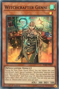 Witchcrafter Genni [IGAS-EN021] Super Rare | Mega City Incorporated