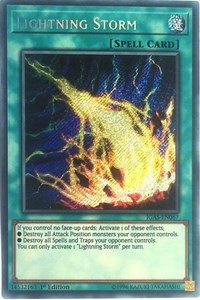 Lightning Storm [IGAS-EN067] Secret Rare | Mega City Incorporated