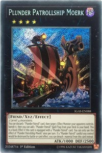 Plunder Patrollship Moerk [IGAS-EN088] Secret Rare | Mega City Incorporated