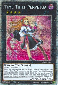 Time Thief Perpetua (Starlight Rare) [IGAS-EN094] Starlight Rare | Mega City Incorporated