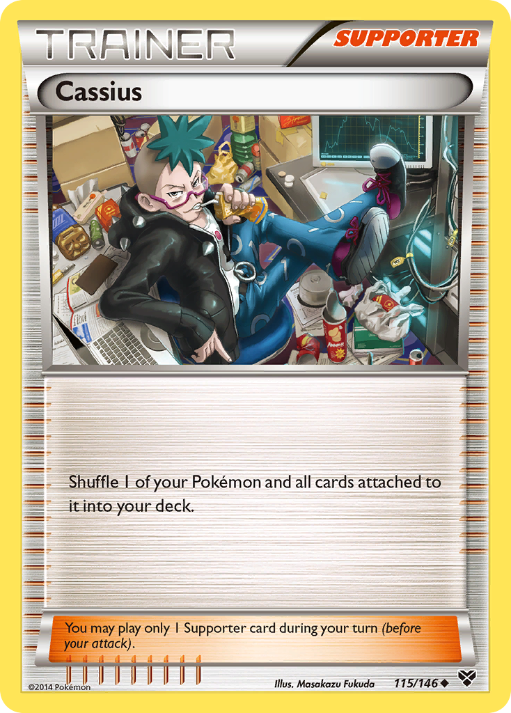 Cassius (115/146) [XY: Base Set] | Mega City Incorporated