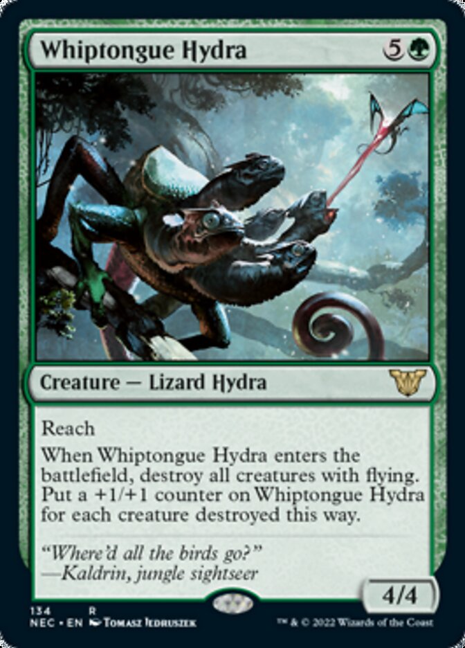 Whiptongue Hydra [Kamigawa: Neon Dynasty Commander] | Mega City Incorporated