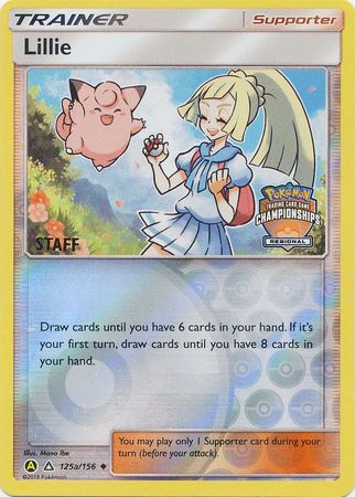 Lillie (125a/156) (Regional Promo Staff) [Sun & Moon: Ultra Prism] | Mega City Incorporated