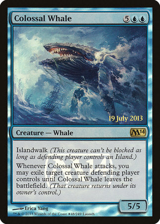 Colossal Whale [Magic 2014 Promos] | Mega City Incorporated
