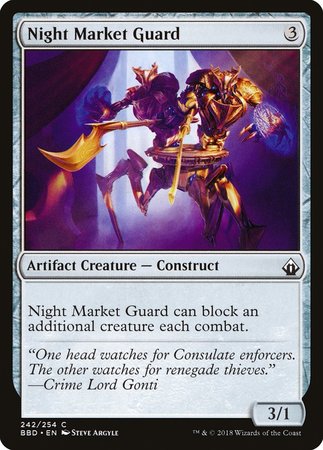 Night Market Guard [Battlebond] | Mega City Incorporated