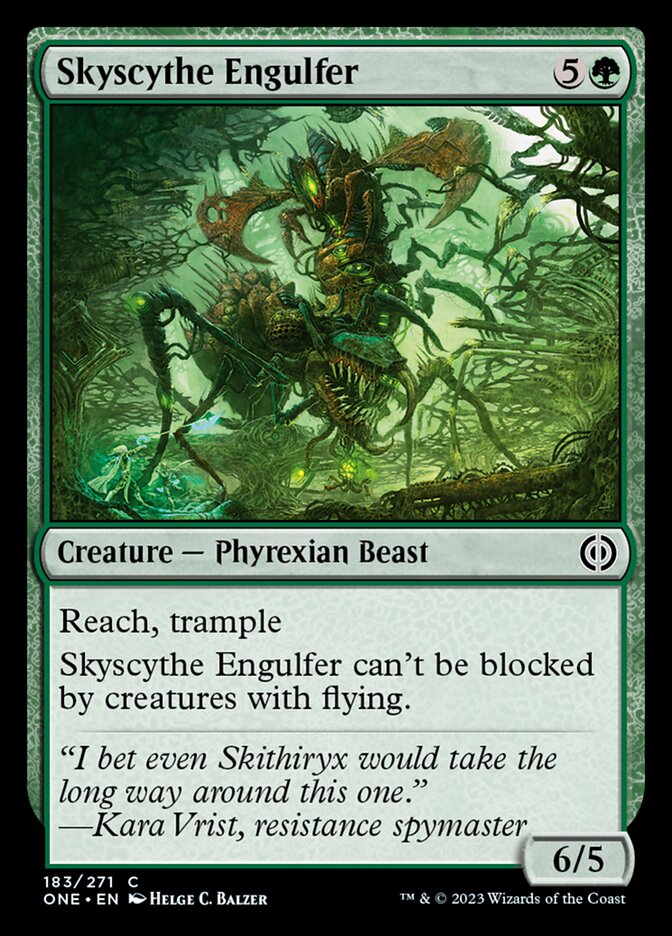 Skyscythe Engulfer [Phyrexia: All Will Be One] | Mega City Incorporated