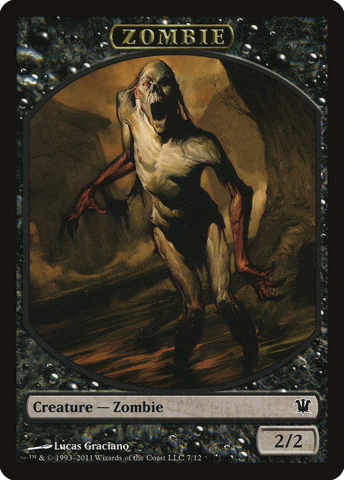 Zombie (7/12) [Innistrad Tokens] | Mega City Incorporated